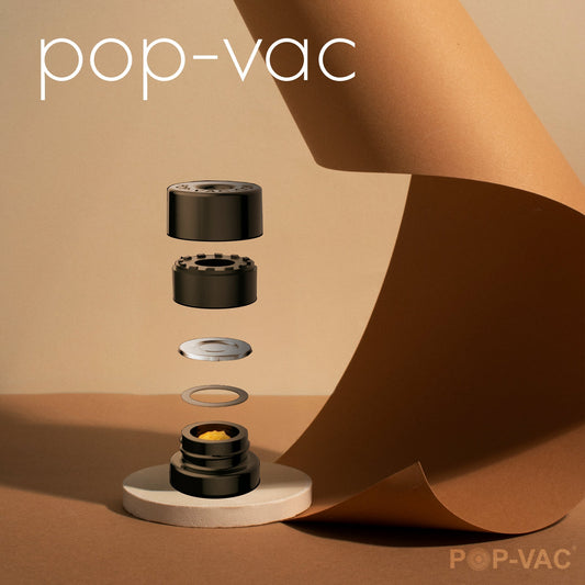 Smarter Stash, Fresher Dab: Pop-Vac Jars at SÜM Supplies