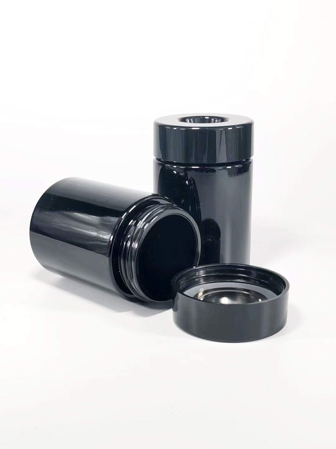 1oz Pop-Vac Flower - Bulk Pack 200 Jars + Lids