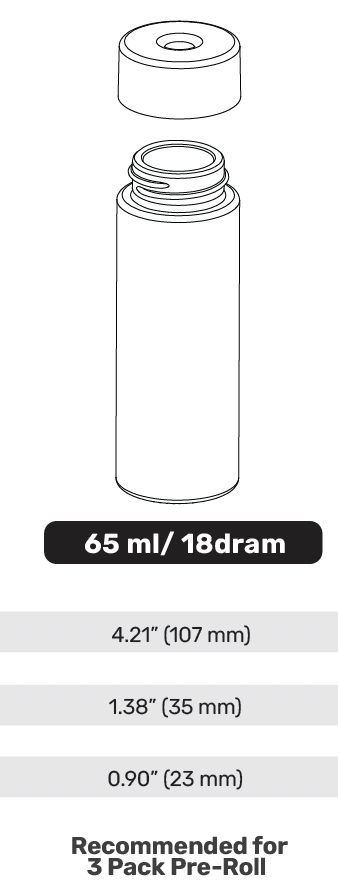Pop-Vac 3K Dimensions