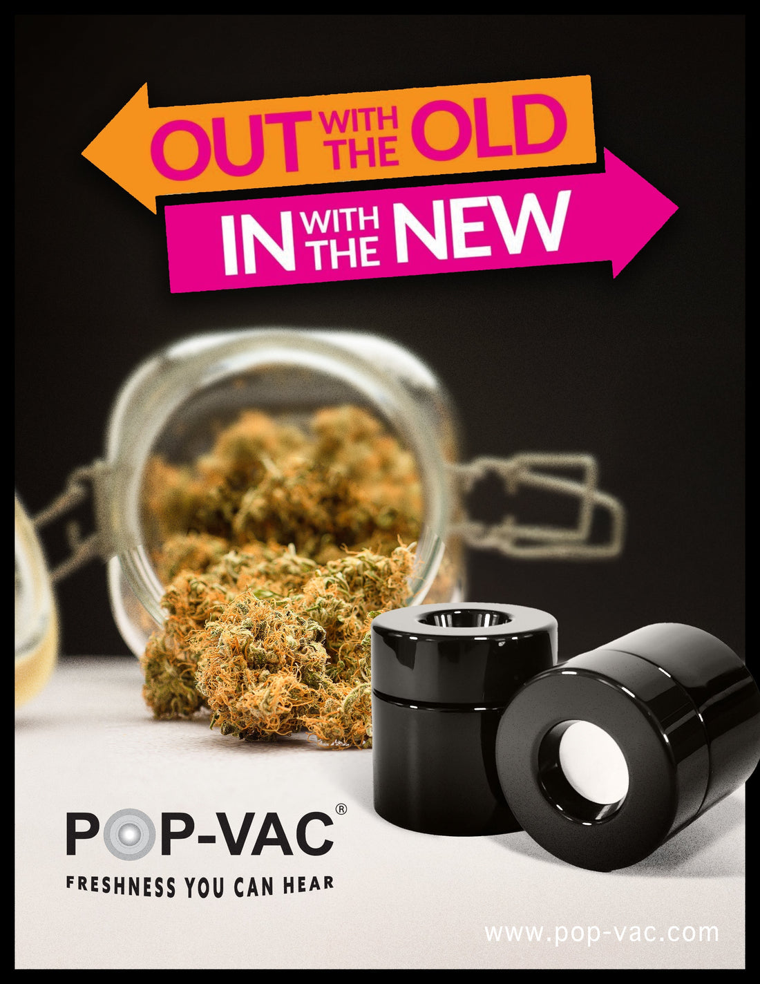 Next-Level Storage for Next-Level Bud: Pop-Vac Jars at SÜM