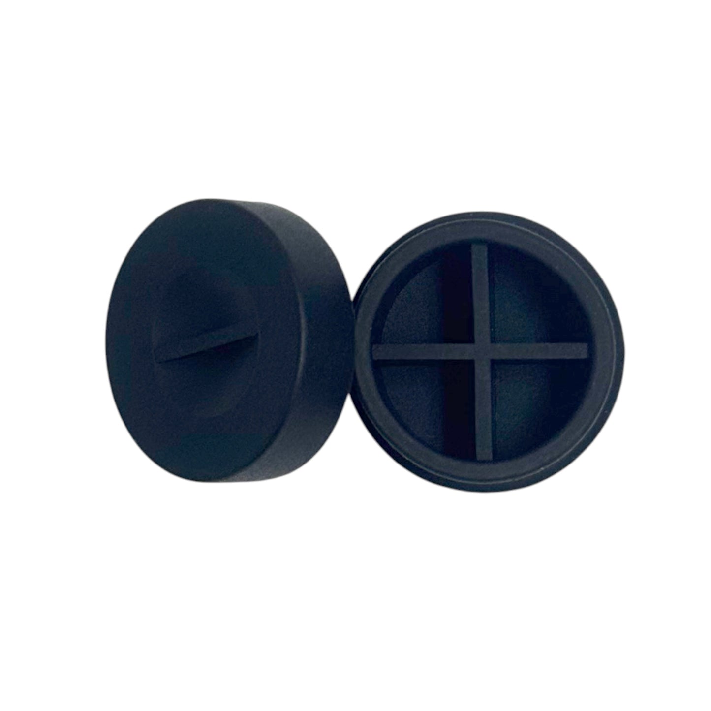 Silicone Pie Divider Insert, Black (for 9ml Pop-Vac Jar)