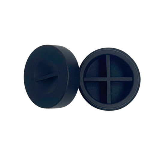 Silicone Pie Divider Insert, Black (for 9ml Pop-Vac Jar)